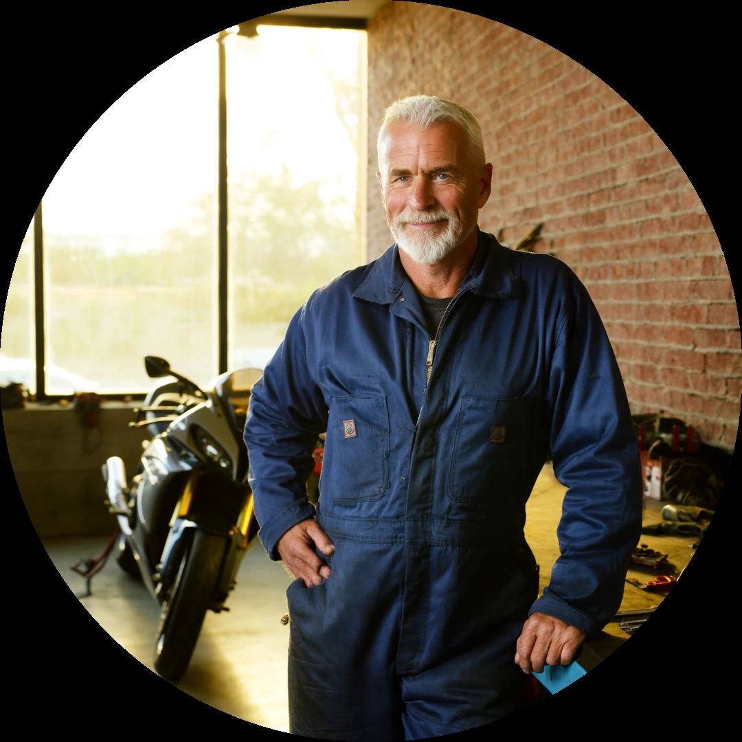 Marc Lefebvre, mécanicien moto